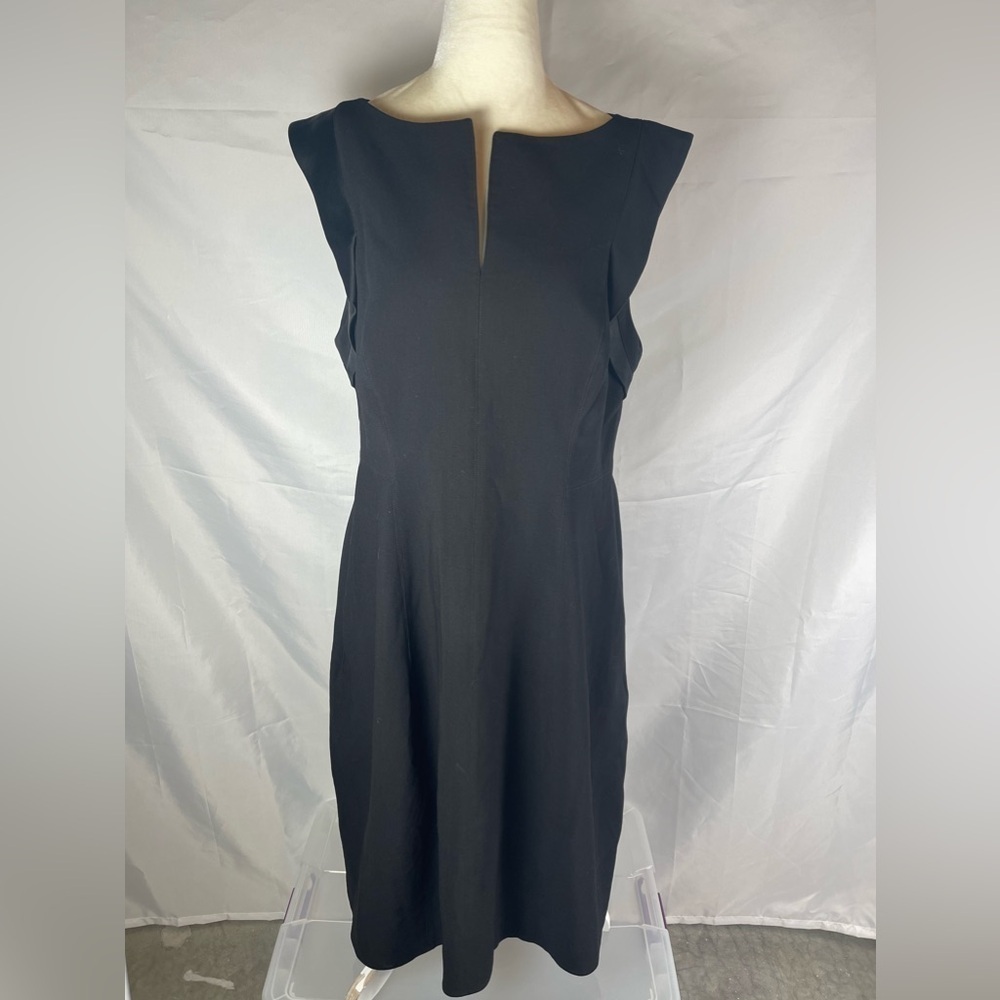 🆕 Halston Power Crepe Dress Size 14